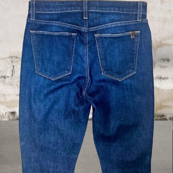 Joe’s Jeans ‘High Rise Skinny Ankle’ Jeans with Raw Hem in “Lauren” Wash Size 28 - Picture 11 of 12